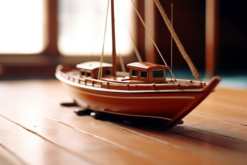 Maquette De Bateau En Bois DIY Lalone - Kit Voilier à Assembler Pour Enfants Et Adultes