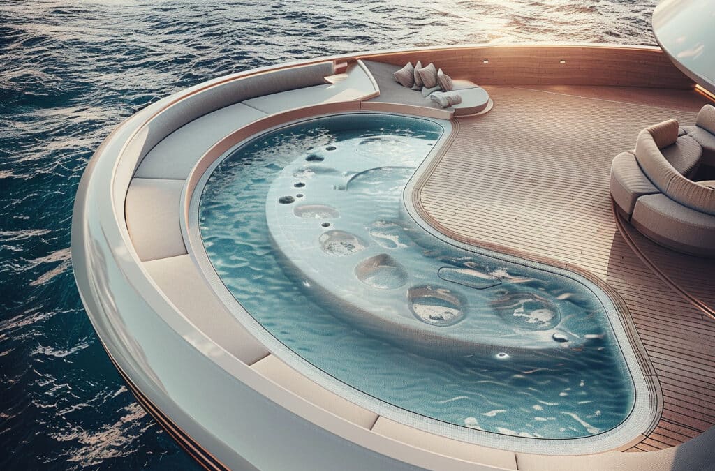 Bateau et détente : Découvrez le summum de la relaxation avec les nouveaux spas sur l’eau !