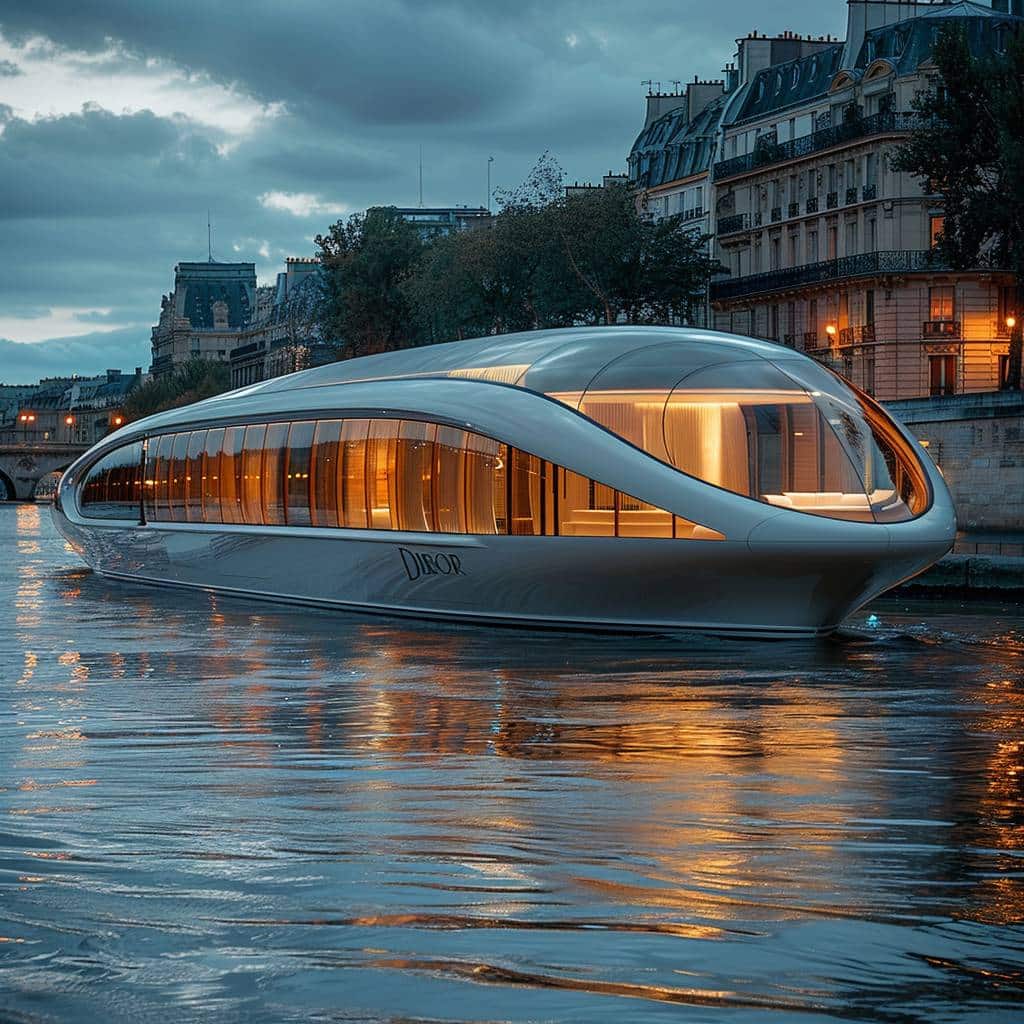 L’élégance du spa Dior à bord d’un bateau sur la Seine