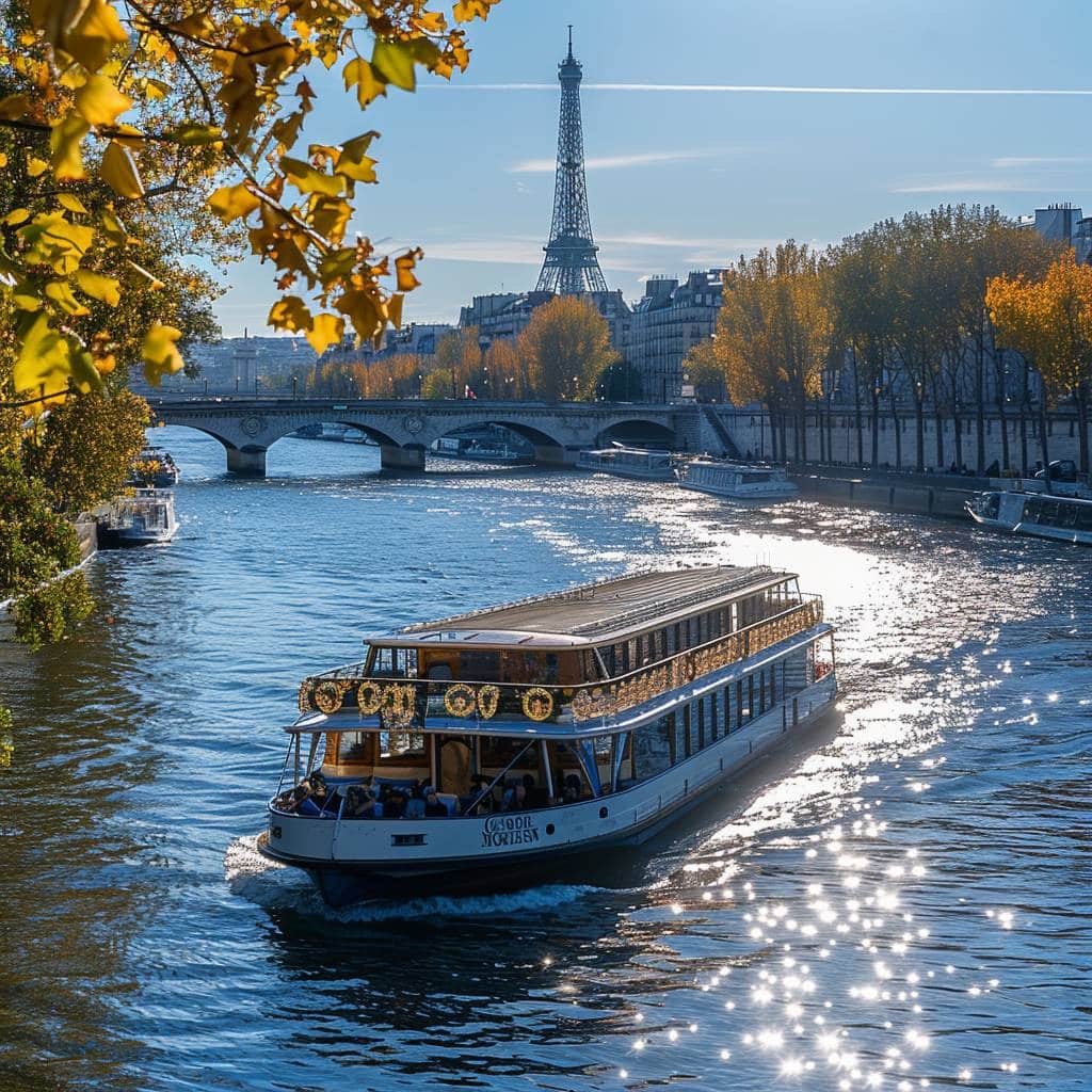 Les croisières promenade sur la Seine