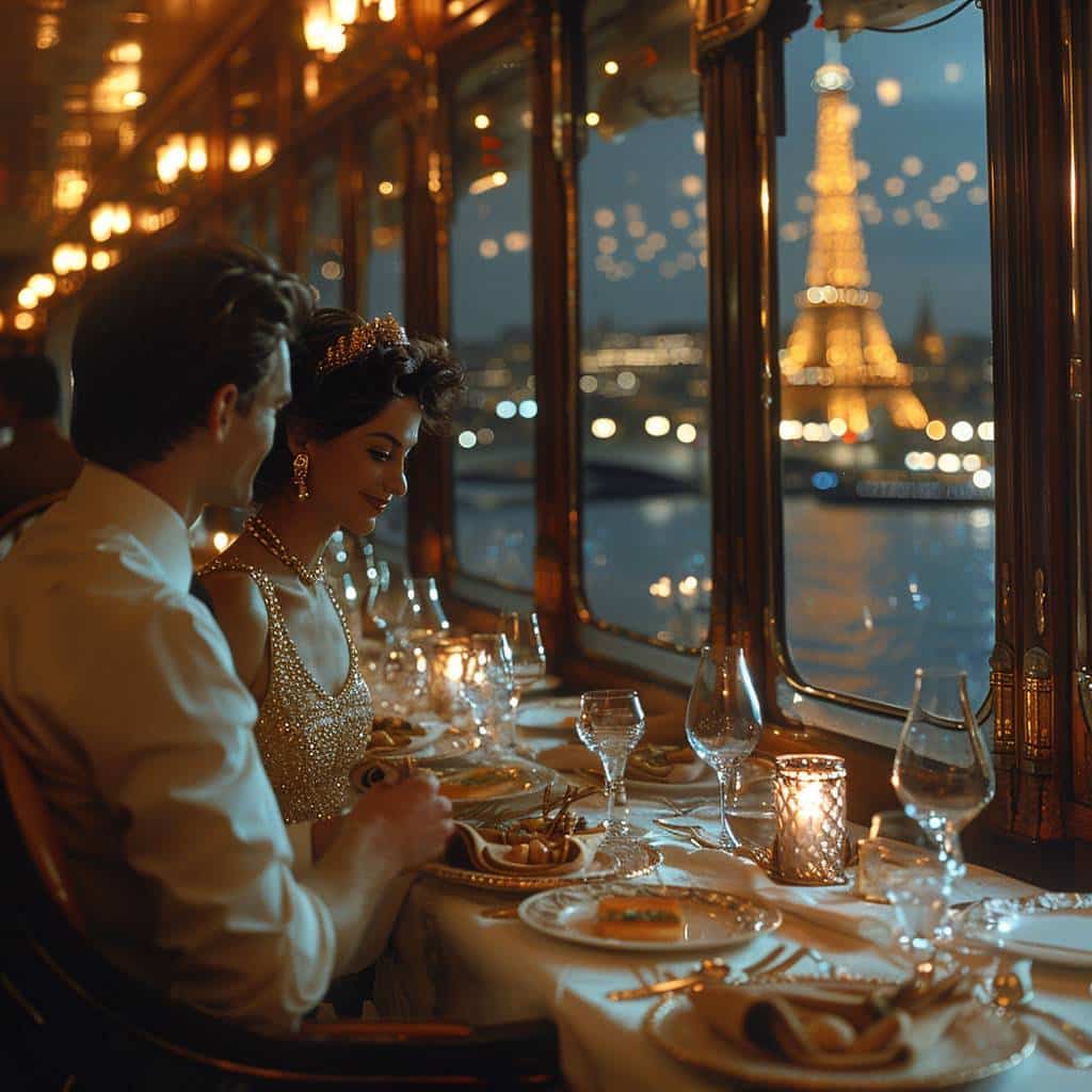 Un dîner croisière pour découvrir Paris autrement