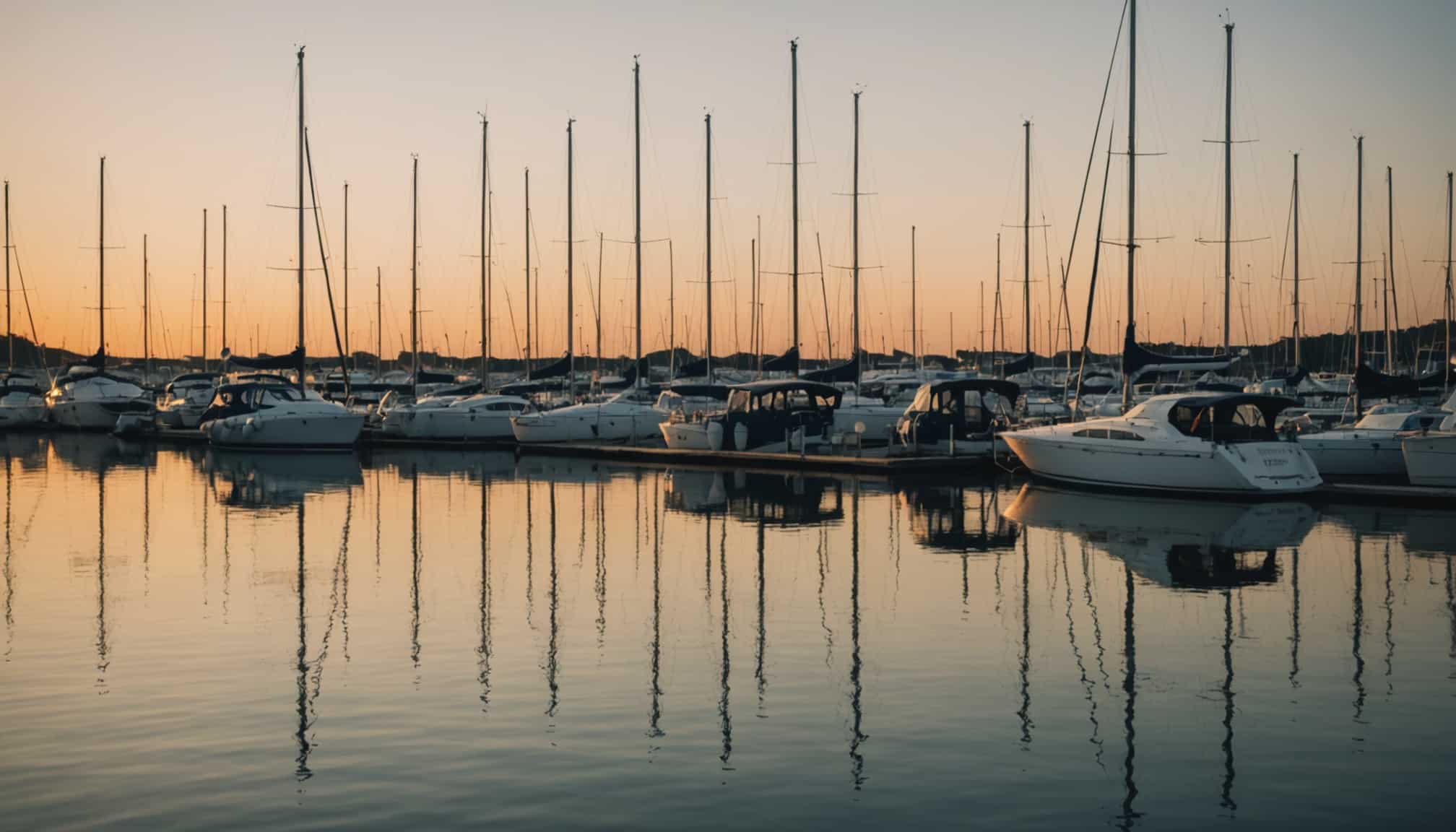 Bateau naviguant sereinement sur des eaux calmes