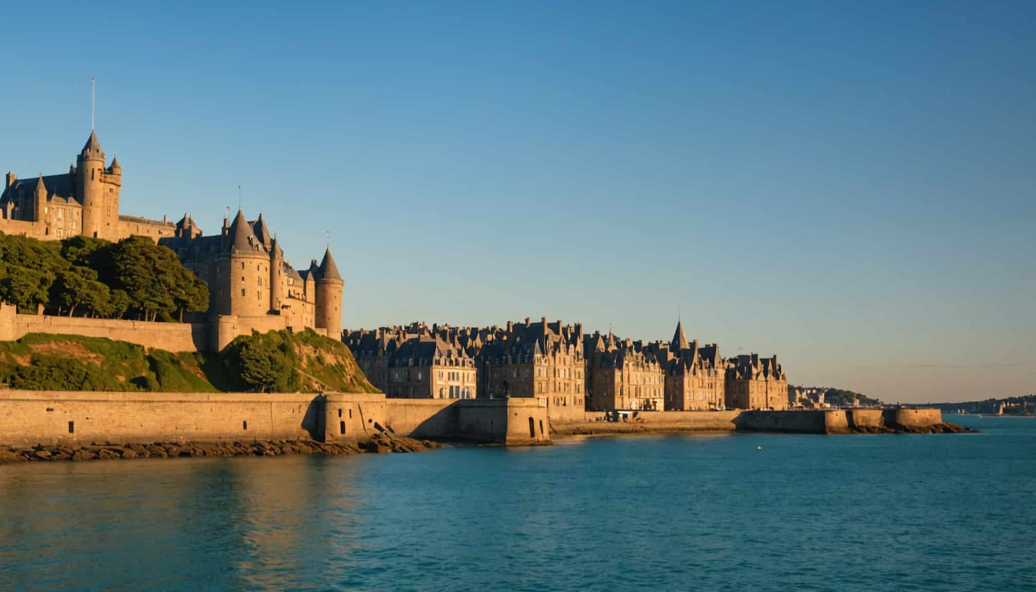 Balade en bateau à Saint-Malo face à la cité corsaire