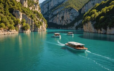 Bateau électrique Gorges du Verdon : Guide complet pour une expérience inoubliable